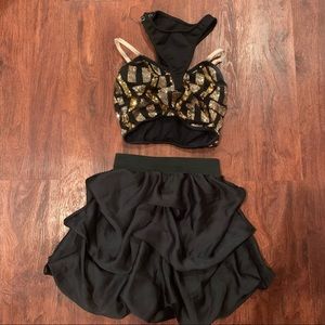 Two Piece Jazz Costume